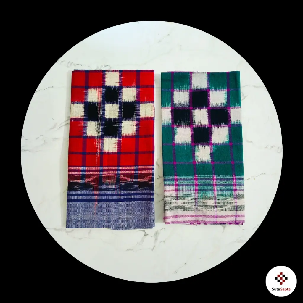 Set of 2 Sambalpuri Handkerchiefs 4.webp