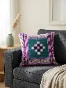 Light Purple_Sambalpuri Ikat Handwoven Cushion Cover (18x18) – Pasapalli Design (6).webp