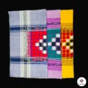 3-Piece Set Sambalpuri Handkerchiefs Pasapalli Rumal | Multiple Colors | 19x19 inch size | Interlocked Edges | Free Delivery Pan India
